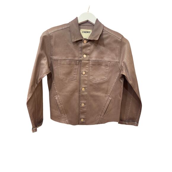 L’AGENCE Janelle Slim Raw Jacket – Medium (NWT) - Picture 5 of 8